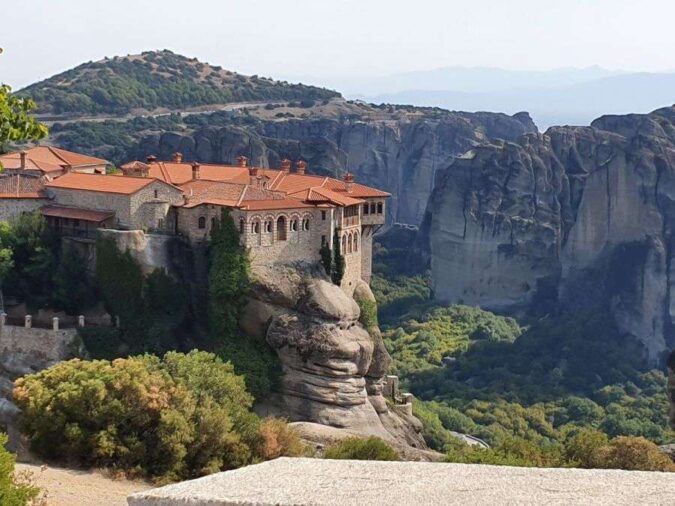 Meteora Monasteries Meteora Monasteries, as if taken straight from a painting.