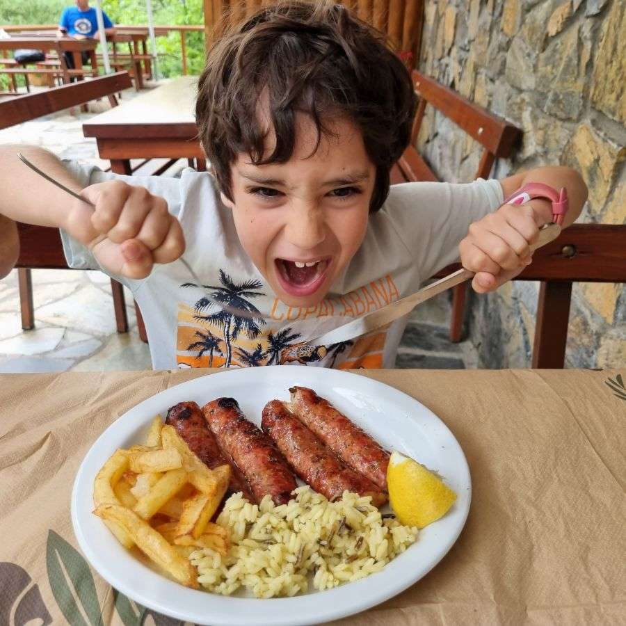 After a long hike in the forest, you work up an appetite (-: